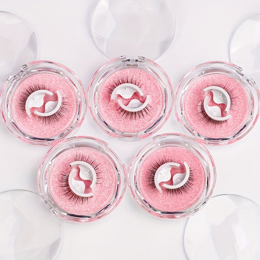Natural Self-adhesive False Eyelashes Easy Wearing Natural Look Lashes