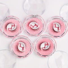 Natural Self-adhesive False Eyelashes Easy Wearing Natural Look Lashes