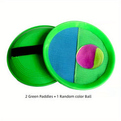 Kids Ball Toss And Catch Game Set - Outdoor Sports Toys