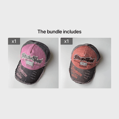 Men's High Letters Embroidered Baseball Cap Snapback Hip hop Cap