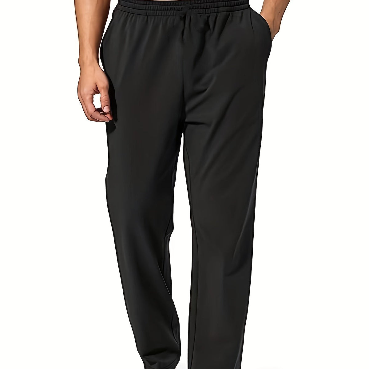 Classic Joogers Men's Casual Drawstring Sweatpants for Fall Winter