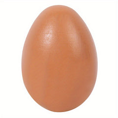 Wooden Simulated Three Eggs Solid Wood Duck Egg Hand Painted Graffiti Easter Egg
