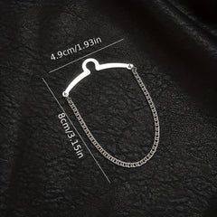 Copper Silver Golden Classic Tie Chain