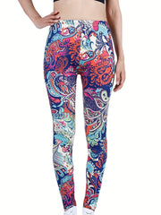 Women's Floral Print Cropped Pants