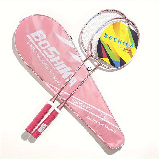 Lightweight Carbon Fiber Badminton Racket for Outdoor Practice