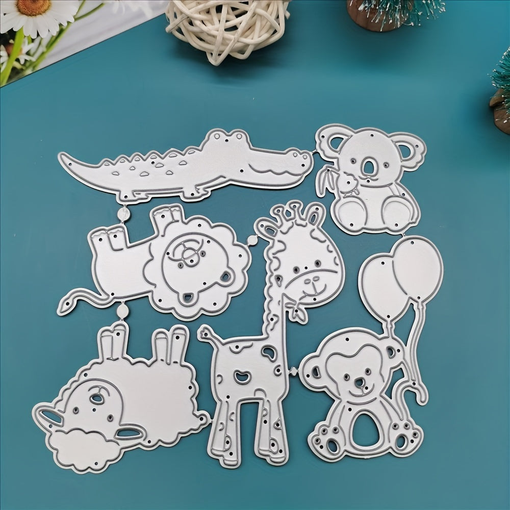 Cartoon Animal Metal Cutting Dies for Greeting Card DIY Scrapbooking