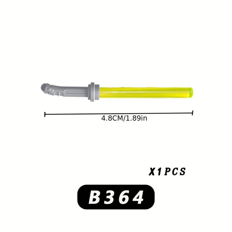 Alien Sci fi Movie Series Building Block Figures Light Sword Weapons Accessories