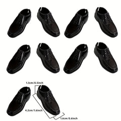 5 Pairs of 1:6 Scale Male Doll Shoes for DIY Dressing, Fashionable Mini Figures