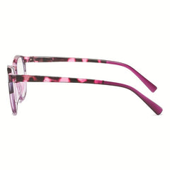Retro Round Tortoiseshell Spring Hinge Presbyopic Glasses