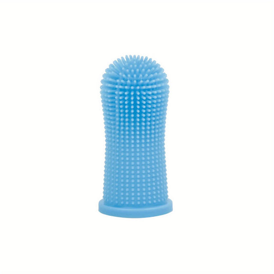 Pet Toothbrush for Bad Breath and Tartar - Cat and Dog Finger Toothbrush