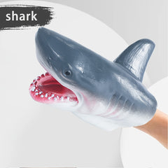 Realistic Shark Hand Puppet - Durable PVC for Party Favors & Educational Play