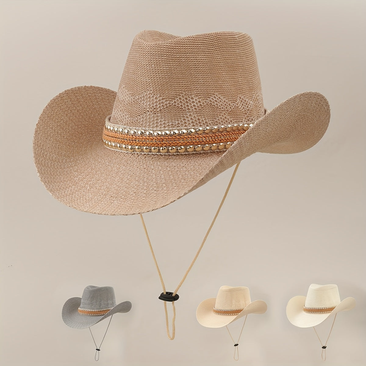 Men's Summer Straw Hat Outdoor Sun Visor Travel Sun Hat