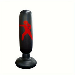 Inflatable Boxing Column & Stand Punching Bag Toy Fitness Sandbag