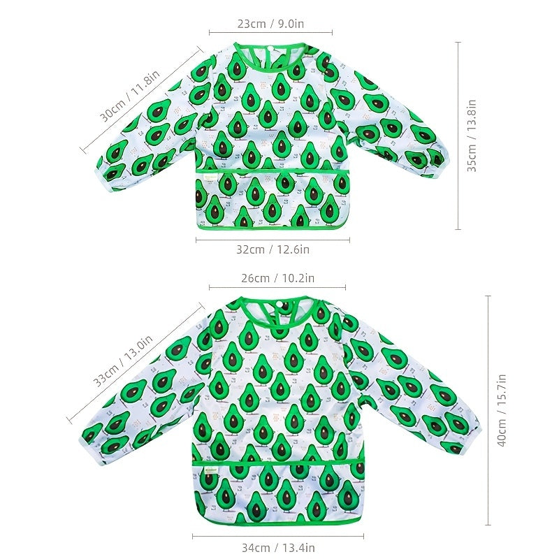 Mumsbest Waterproof Sleeved Bib - Perfect for Babies & Toddlers