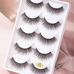 5 Pairs 3D Mink False Eyelashes Fluffy Long Dramatic Natural False Eyelashes