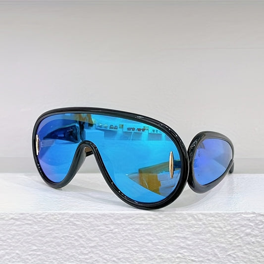Y2K Photochromic Sunglasses UV400 Goggles for Women Men
