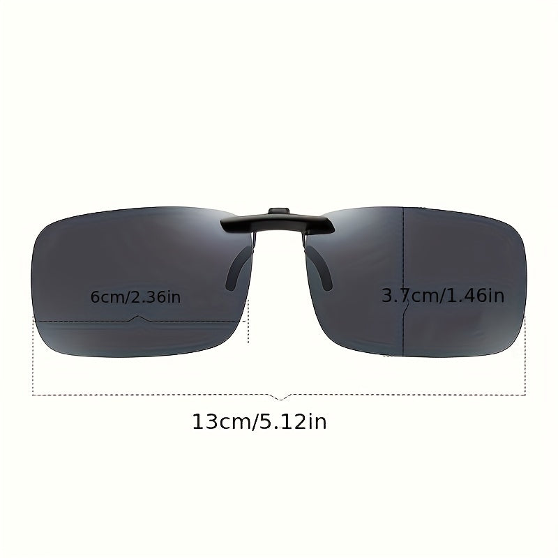 Detachable Driving Polarized Clip On Glasses Sunglasses