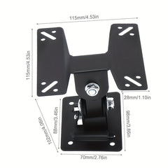 Universal Adjustable TV Wall Mount Bracket Support 180 Degrees Rotation