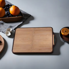 Bamboo Glue Vegetable Plate Cutting Board Kitchen Pattern Plate