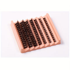 7-Row False Eyelashes Segmented Natural Thick Cluster Lashes Extension