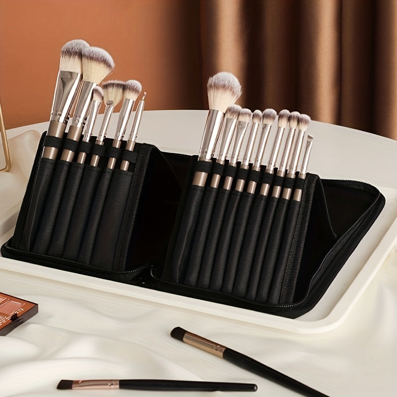 Travel Makeup Brush Holder Bag Professional Organizer Waterproof Pouch