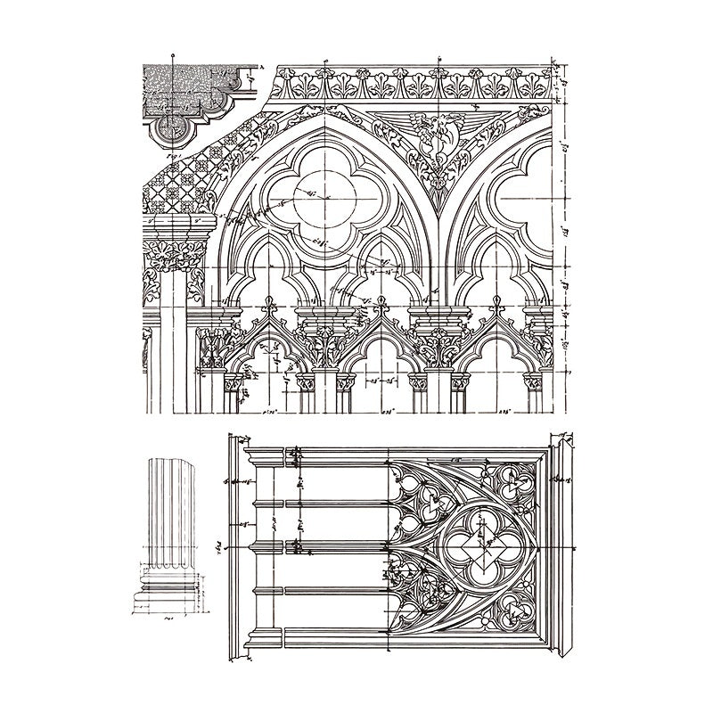 House Pattern Transparent Silicone Stamp For DIY