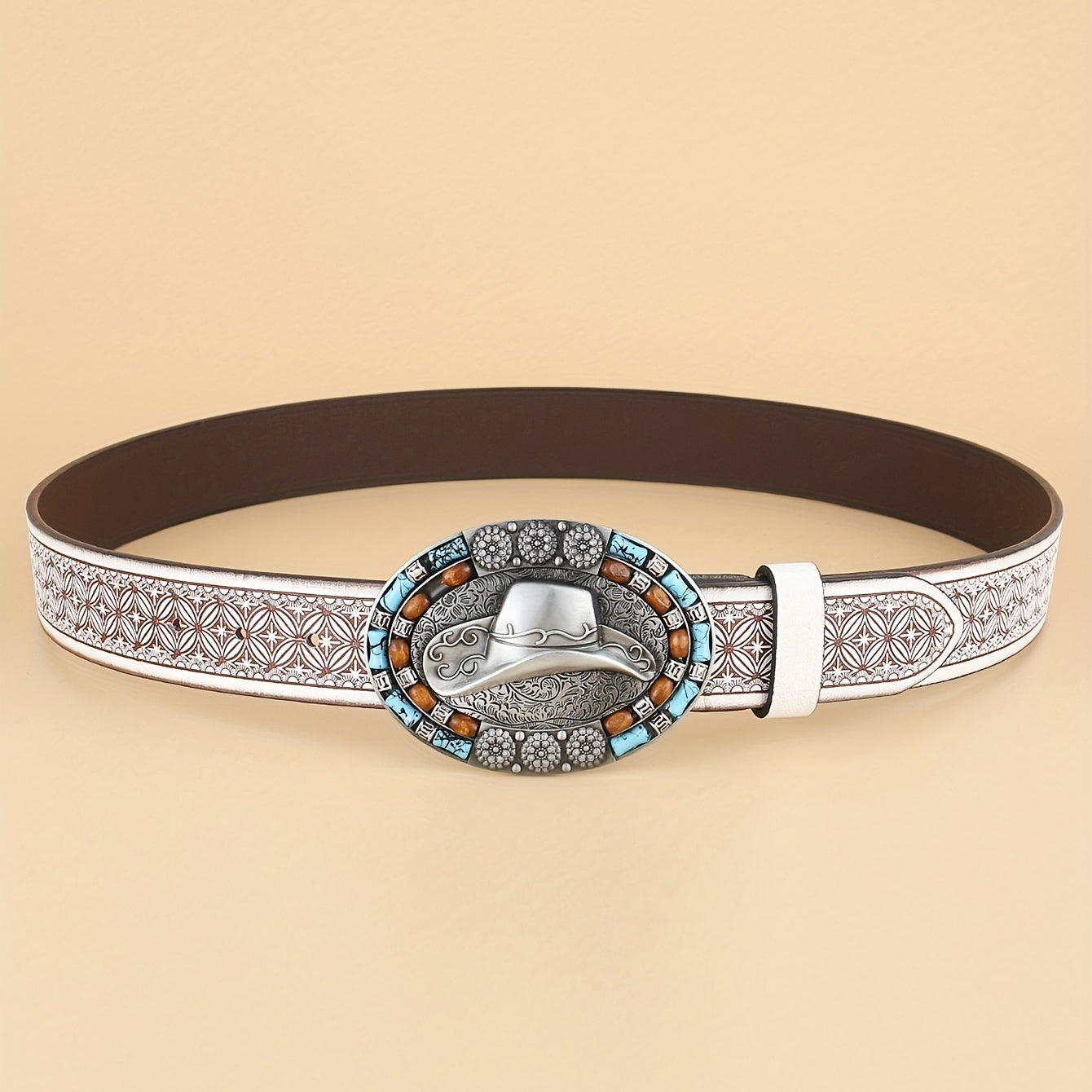 Men's Retro Buckle Belt for Outdoor Holiday Business