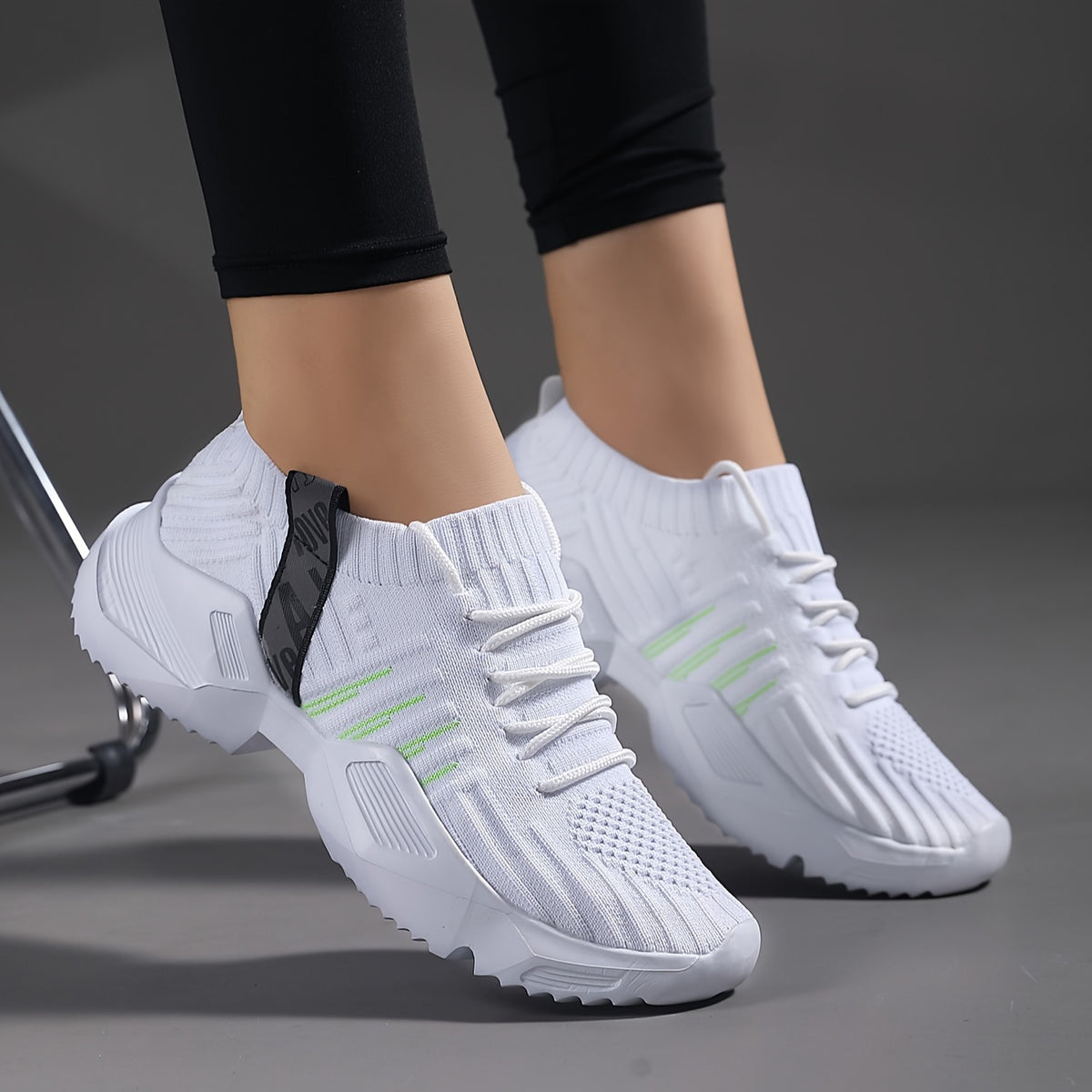 Women's Outdoor Running Shoes Lace up Casual Sports Sneakers