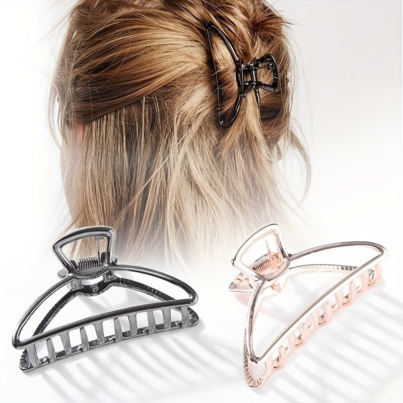 Small Half Hair Clip Girls Alloy Hair Claw Hair Accessories