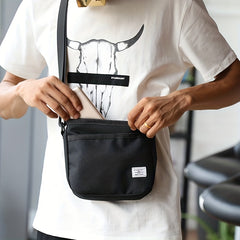 Men's Oxford Cloth Crossbody Bag Diagonal Casual Shoulder Bag