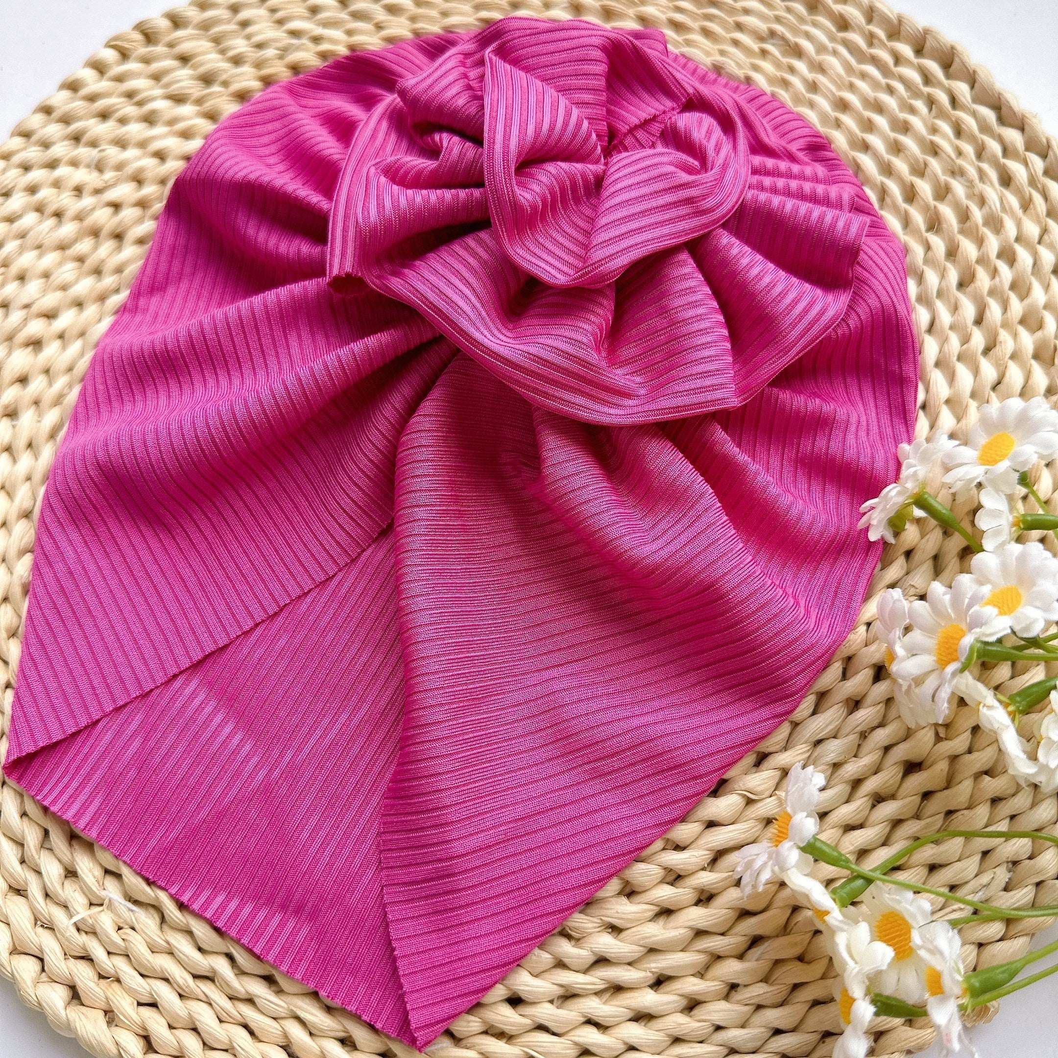 Big Flower Baby Headband Soft and Comfortable for Newborns