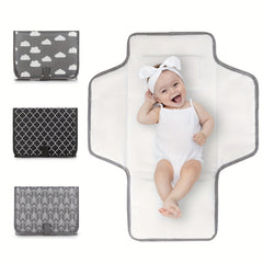 Compact Waterproof Baby Changing Pad for Travel & Storage