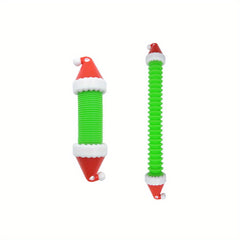 Christmas Mini Pop Tubes Sensory Toys for Kids, Boys, Girls - Stocking Stuffers