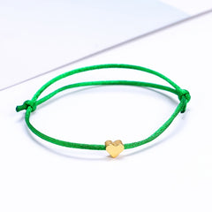Adjustable Heart Charm Bracelet for Women Girls