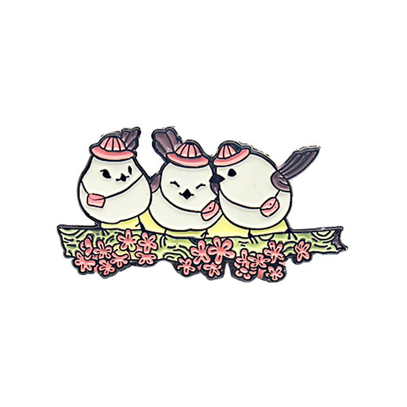 Bird Zinc Alloy Pin for Men