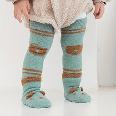 Crawling Knee Pads & Baby Socks Set Boys Girls Kids Warm Accessories