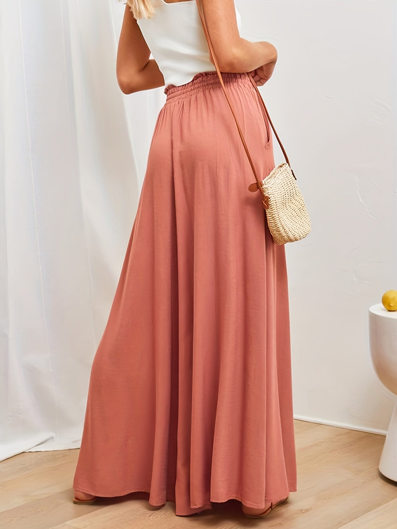Wide Leg Pants Casual Loose Pants For Spring & Summer