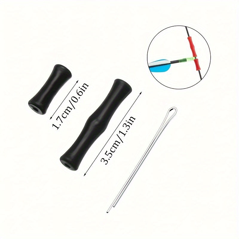 2pcs Archery Finger Tab Soft Finger Guard for Recurve Bow