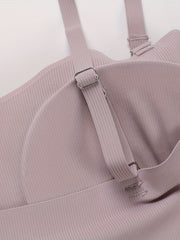 Comfy Solid Full Coverage Bralette, Women's Intimates