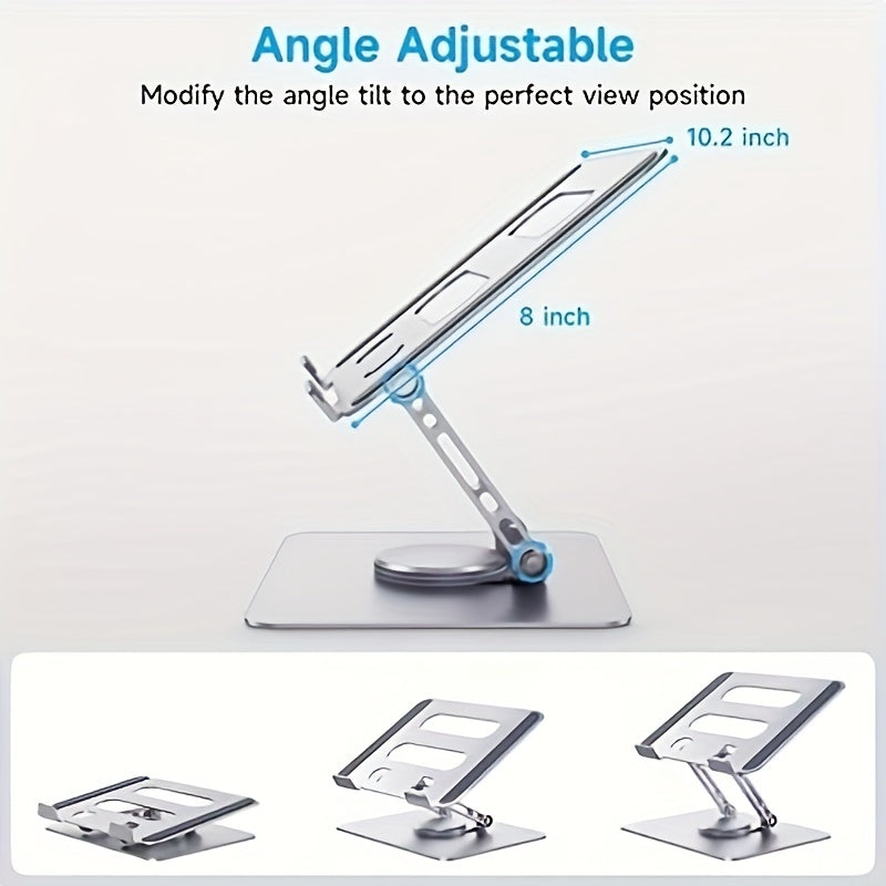 Foldable Tablet Bracket Stand 360&deg; Rotating Laptop Bracket