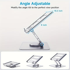 Foldable Tablet Bracket Stand 360&deg; Rotating Laptop Bracket