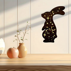 LED Wooden Wall Stickers Pendant Nightlight