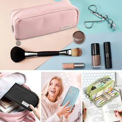 Large Capacity Pencil Case for Students Three Layers
