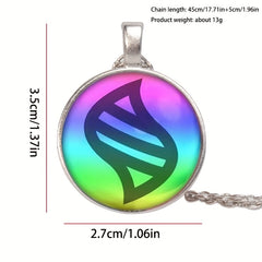 1pc Anime Alloy Necklace Time Treasure