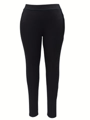 Solid High Rise High Stretch Skinny Leggings