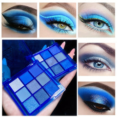 Enchantress 9 Eyeshadow Palette Klein Cosplay Matte Pearly Eyeshadow