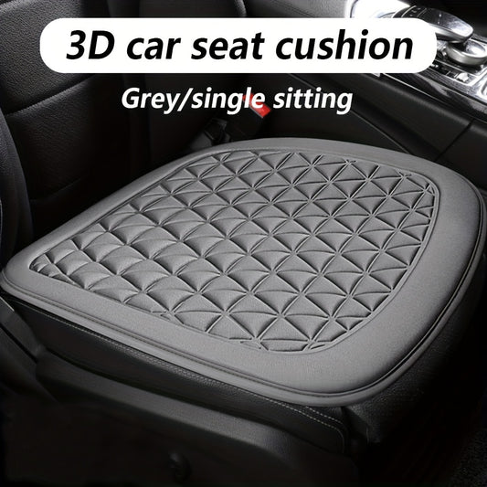 3D Car Seat Cushion Four Seasons Universal Gray red