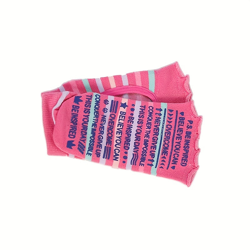Open Toe Non-Slip Yoga Socks Soft Comfortable Pilates Socks Multiple Colors