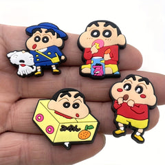 10PCS Cartoon Anime Shoe Charms Clogs Shoes Accessories