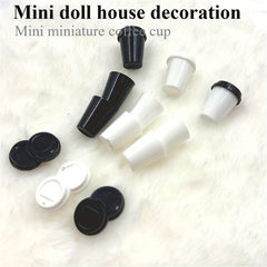 1:12 Scale Mini Coffee Cup Dollhouse Accessory - Empty Cup